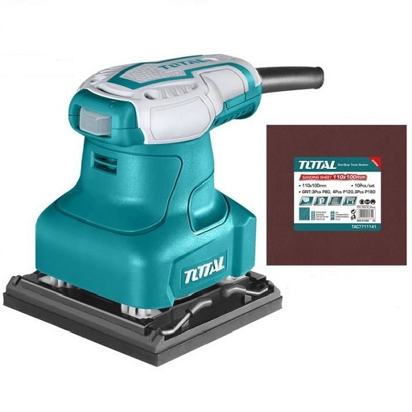 Máy chà nhám vuông Total TF2231106 Máy chà nhám vuông Total TF2231106